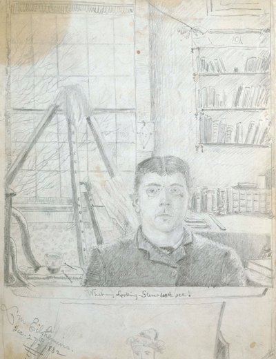 Autorretrato de Louis Michel Eilshemius